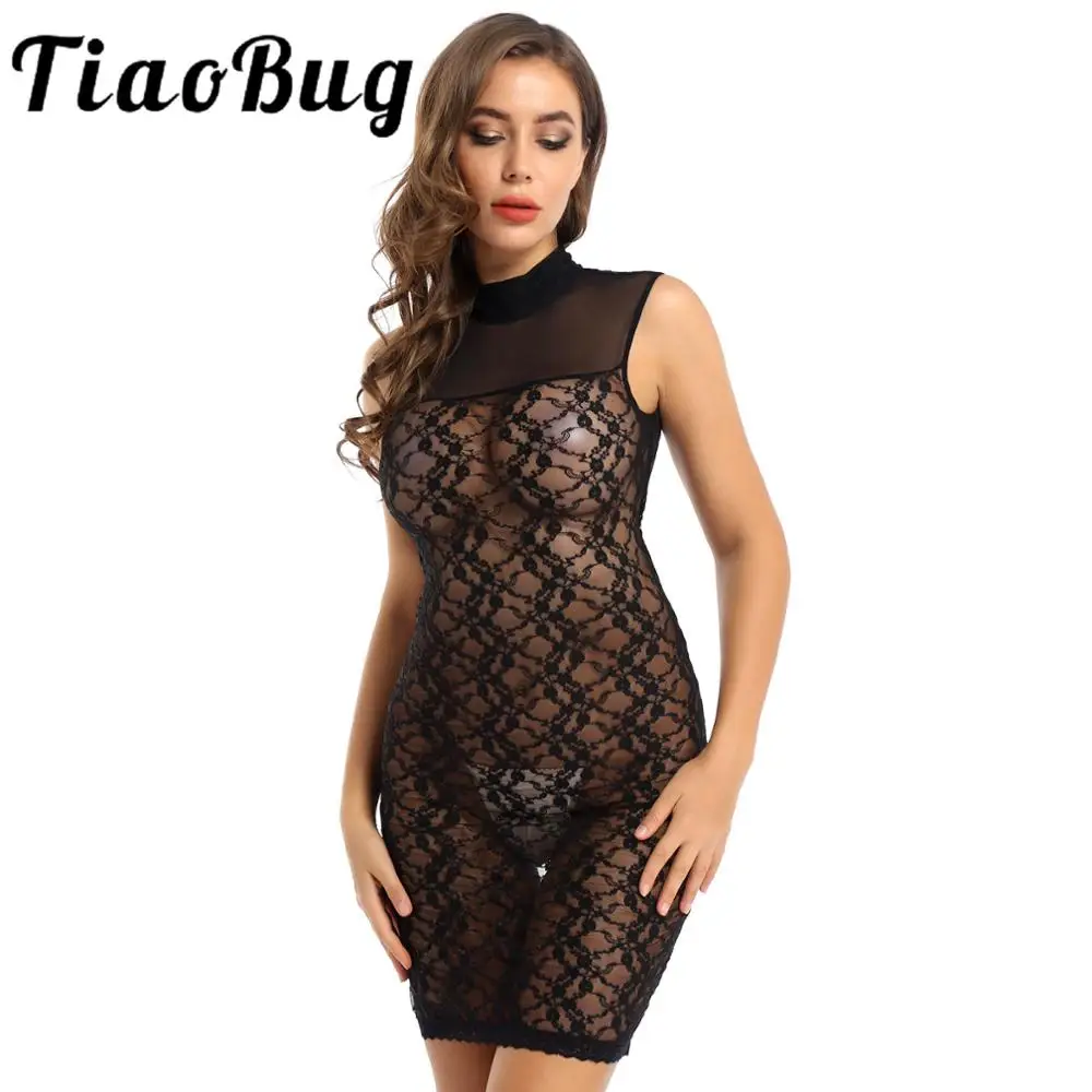 

Женское кружевное сексуальное нижнее белье, нижнее белье, прозрачное, с цветочным кружевом, с открытой спиной, Эротическое платье, сексуаль...