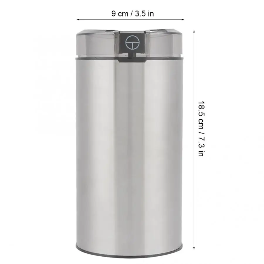 Электрическая кофемолка мини-устройство для измельчения зерен специй орехов