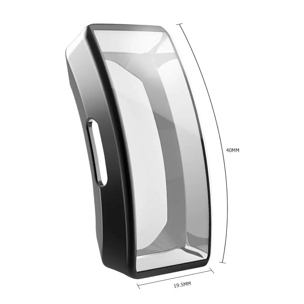 

TPU Plated All-Around Flexible Watch Screen Protector Cover for Fitbit Inspire Installation and Disassemble Conveniently