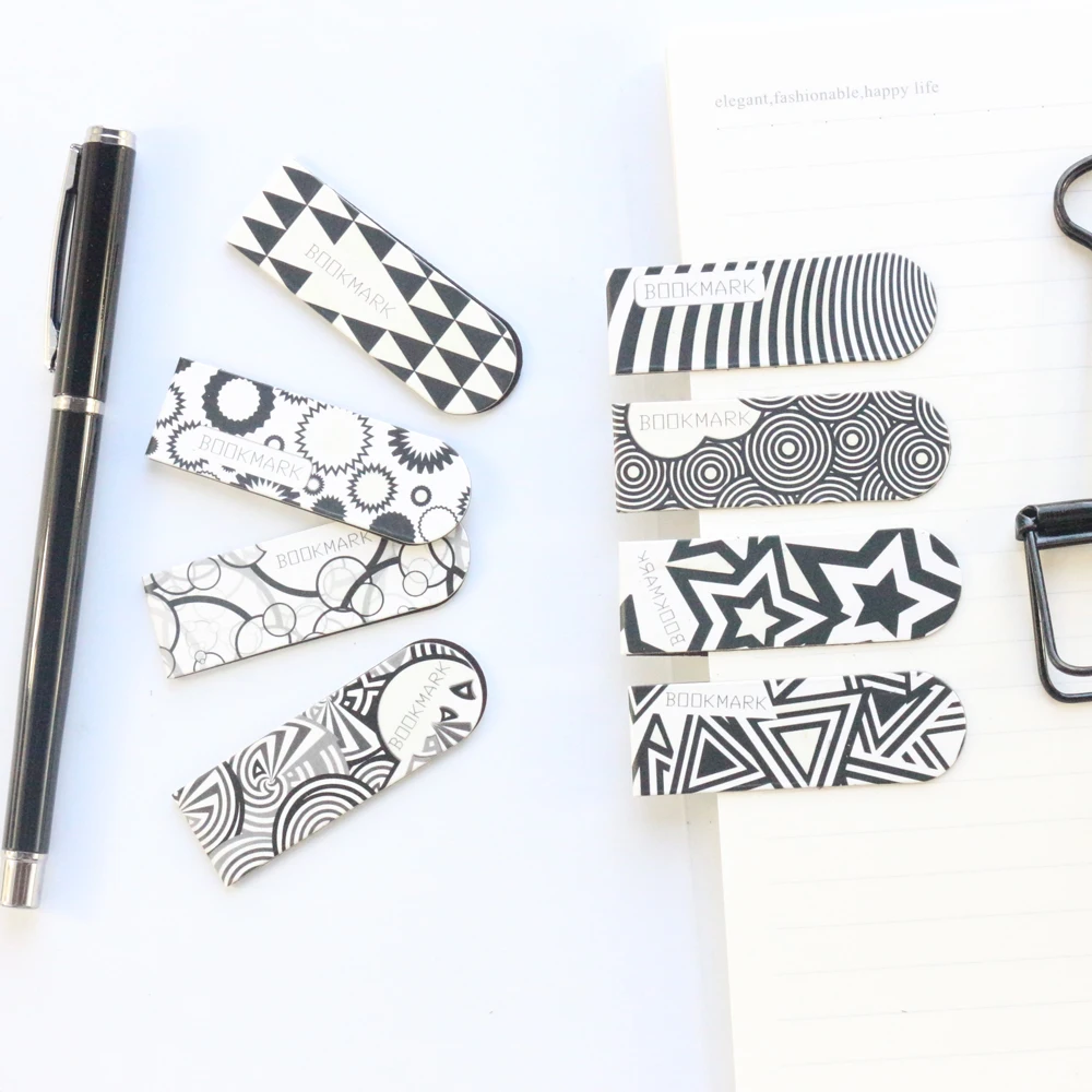 Domikee классические креативные магнитные школьные закладки для книг детей детские