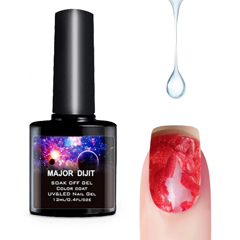 

Nail Gel Remover 12ml Soak Off Gel Color Coat UV Nail Gel Polish for Manicure EF