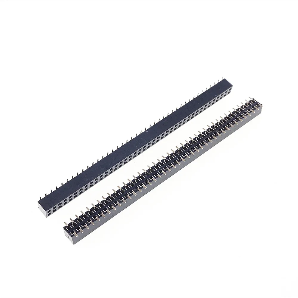 1000 шт. 2x40 P 80 Pin 2 0 мм штыревой разъем Женский двойной ряд SMT PCB поверхностное