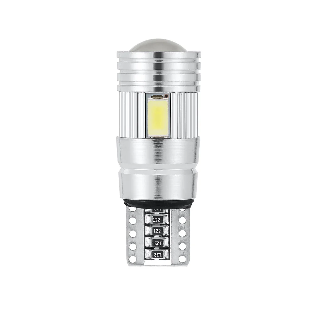 2 шт. светодиодный автомобиль лампы T10 W5W 194 5630 6 SMD HID CANBUS ERROR FREE автомобиля