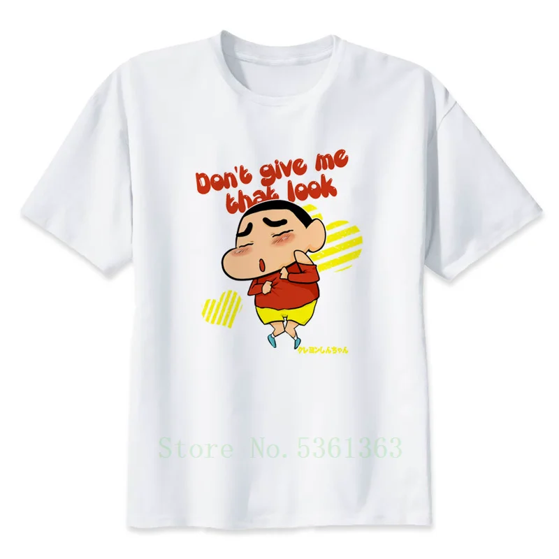 Shin chan новинка 2019 модная футболка бренд высокое качество одежда в стиле хип хоп с