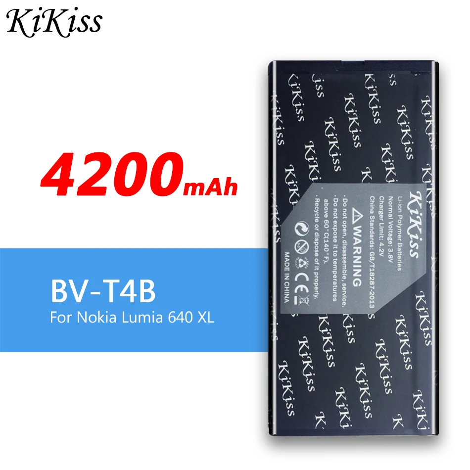 Высокое качество 4200 мА/ч BV T4B батарея чехол с подставкой и отделениями для карт Nokia