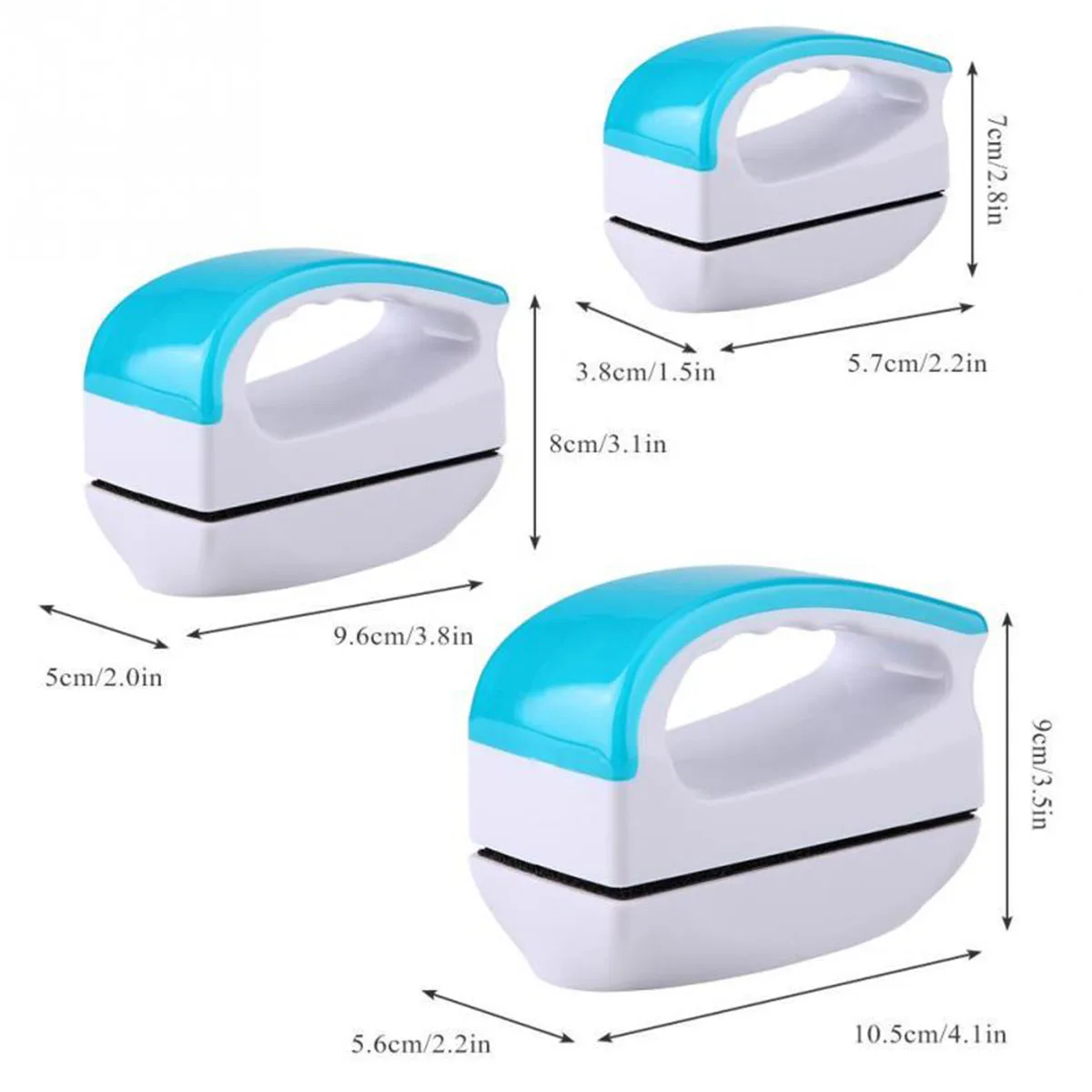 

Floating Magnetic Cleaning Brush Aquarium Fish Tank Cleaner Glass Algae Scraper Wiper Cleaning Tool Magnetic Clean Brush