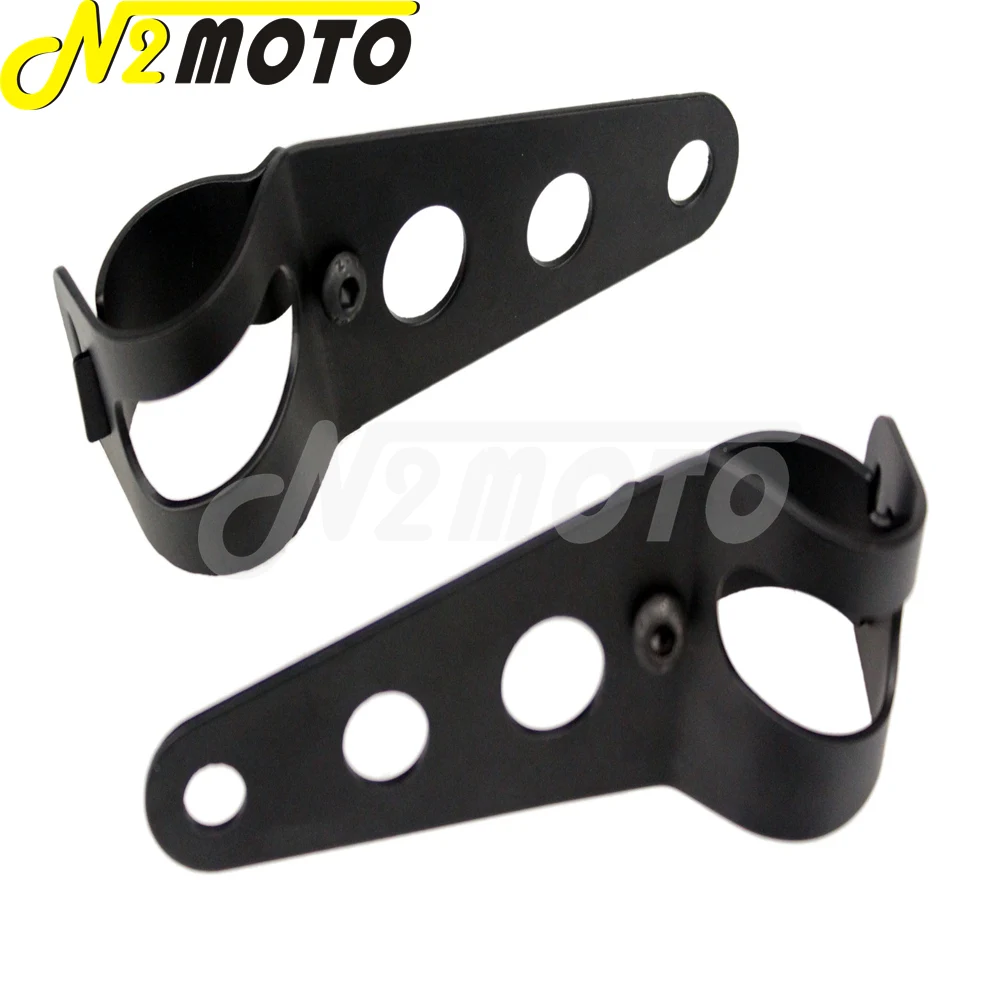 Черный 28 мм-32 мм вилка трубчатый зажим держатель для фар мотоцикла кронштейн Honda