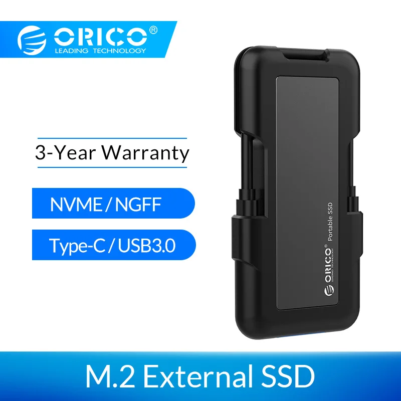 ORICO внешний SSD жесткий диск 1 ТБ SSD 128 ГБ 256 ГБ 512 ГБ M.2 NVME SSD NGFF SSD портативный SSD твердотельный накопитель с USB 3,1 типа C