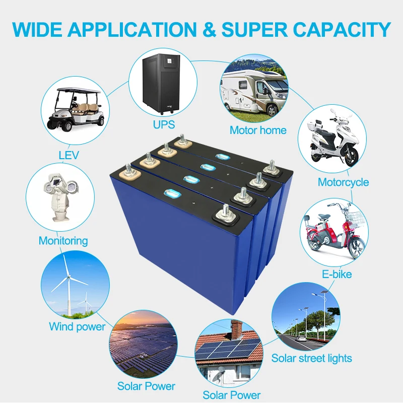 Батарея аккумуляторная литий-железо-фосфатная 3 2 в Ач 12 В 24 4-16 шт. | Электроника