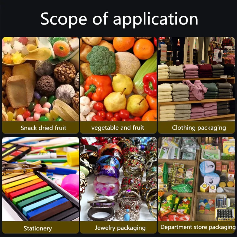 100 шт. прозрачные самоклеящиеся уплотнительные пакеты полипропиленовые