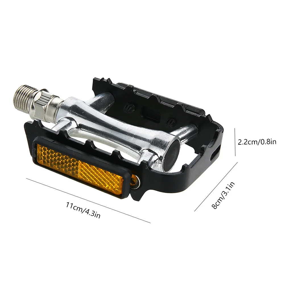 

1 Pair Bicycle Pedal Aluminum Alloy Anti-slip CNC MTB Mountain Bike Pedal Bicycle Accessory
