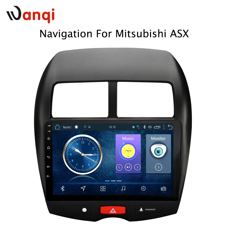 Wanqi 10 1 дюймов Android автомобильный мультимедийный плеер система для Mitsubishi ASX 2013 2014