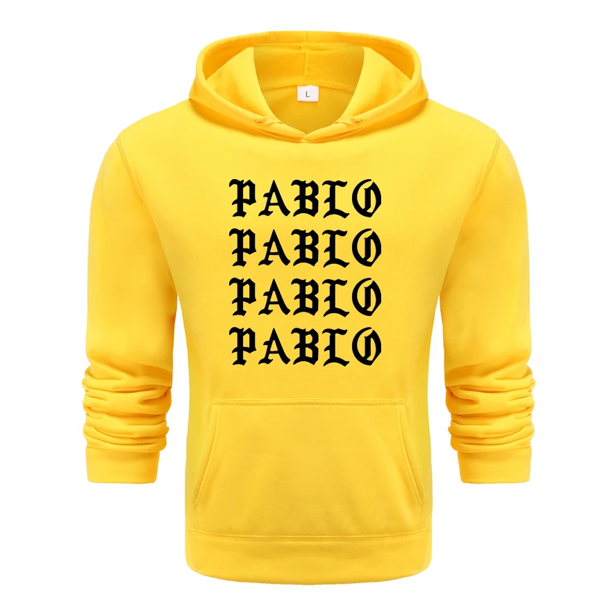 

2020 New pullover Saint Pablo Hoodie Sweatshirts Kanye West I Feel Like Pablo Hoodies Men Women Letter Print Long Sleeve Hip Hop