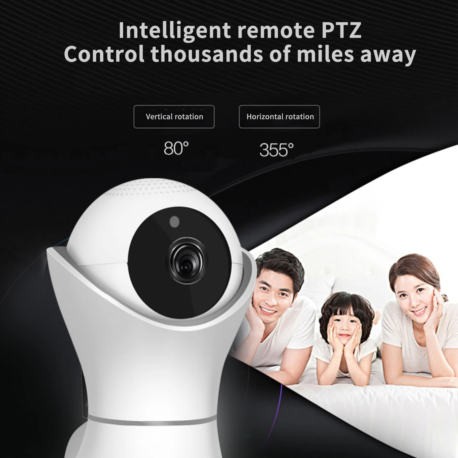 

Wireless Wi-Fi Scrutiny Camera High Definition Camera Multifunctional Home Surveillance Camera Motion Detector Camera For Home