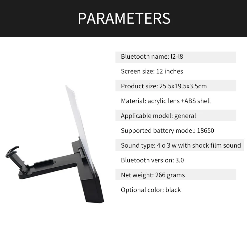 Bluetooth стерео динамик 3D мобильный телефон видео усилитель USB зарядный интерфейс