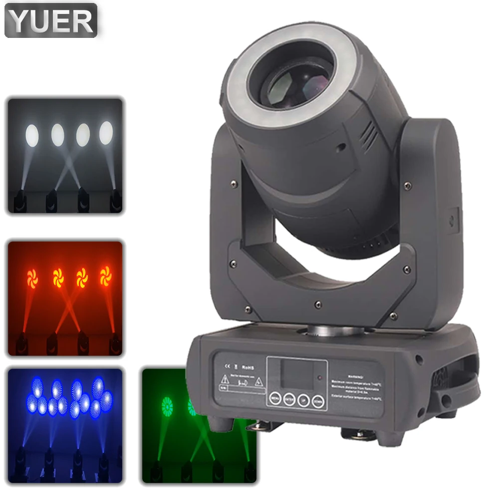 

RGB 3IN1 Moving Head Focus Light DMX512 LED Pattern Strobe Beam Stage Effect Light For Dance Floor DJ Disco Party Nightclub