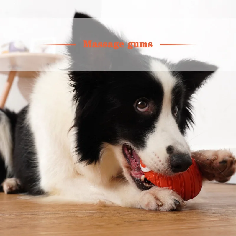 Dog talking toy bite resistant rugby dog interactive large grinding pet puppy chewing gum manufacturers direct sales | Дом и сад