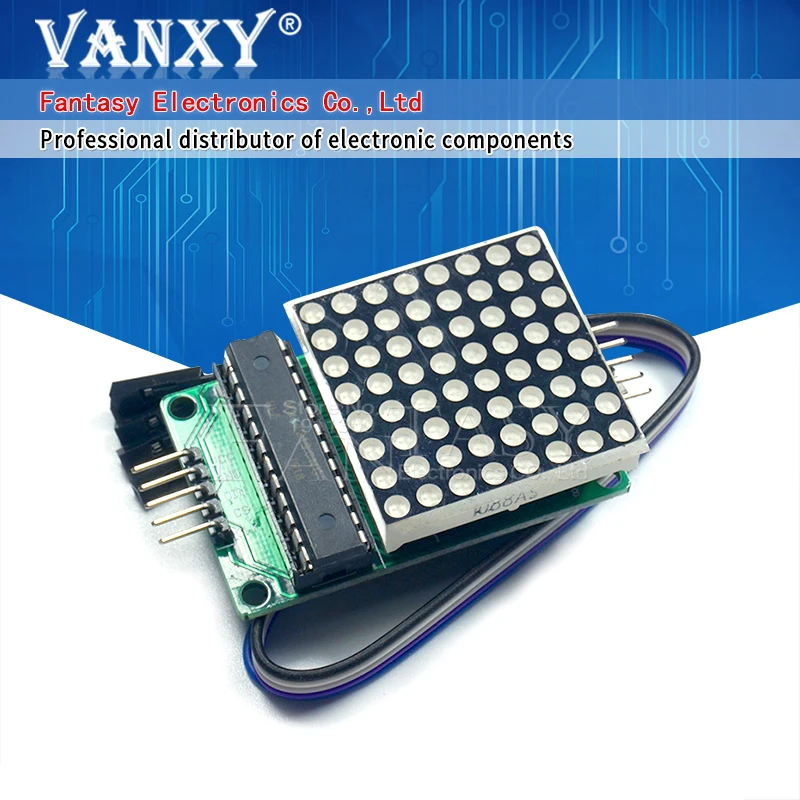 1 шт. MAX7219 точечный модуль светодиодной матрицы MCU светодиодный дисплей