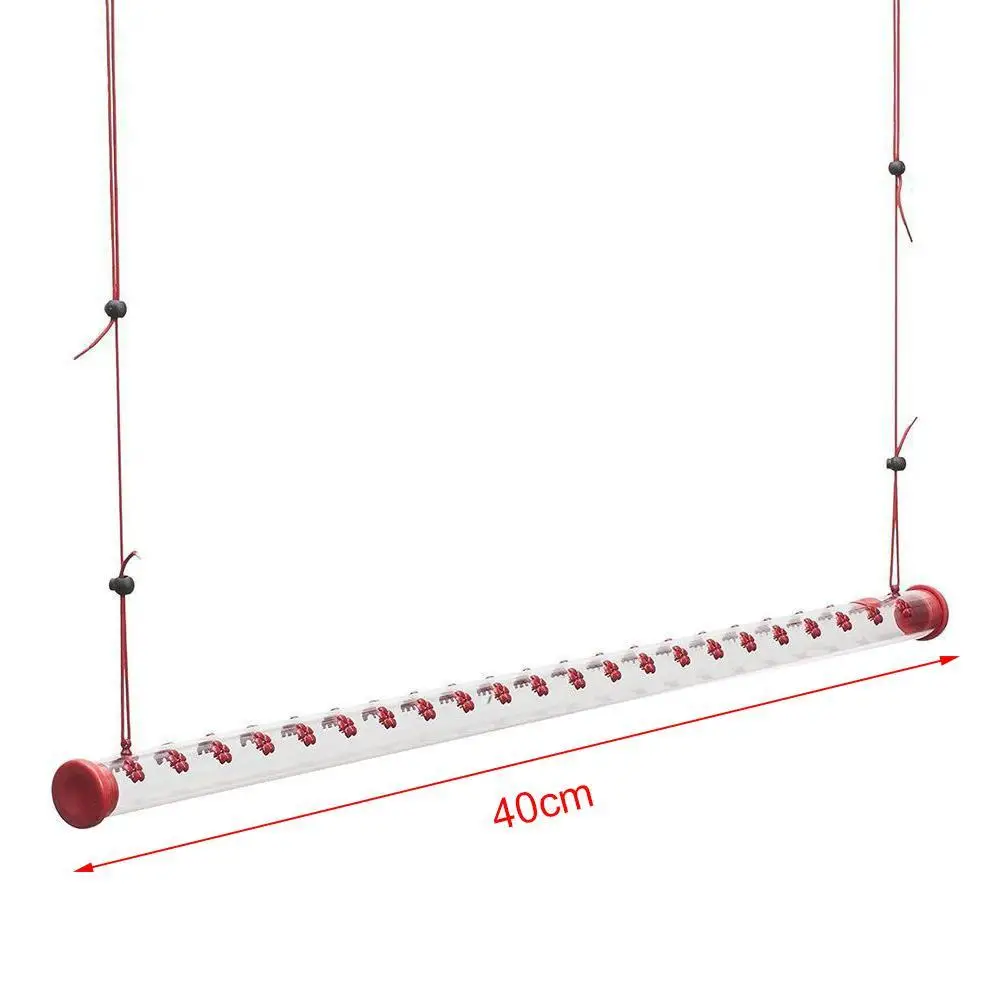 

Bob's Best Hummingbird Feeder Bird Feeder With Bright Tube Easy Red For Outdoors To Accessories Transparent Clean Garden M2Y4
