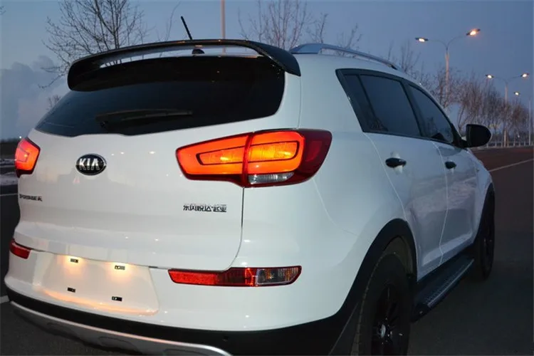 Спойлер для Sportage 2011-2018 Kia SportageR спойлер из АБС-пластика заднее крыло автомобиля