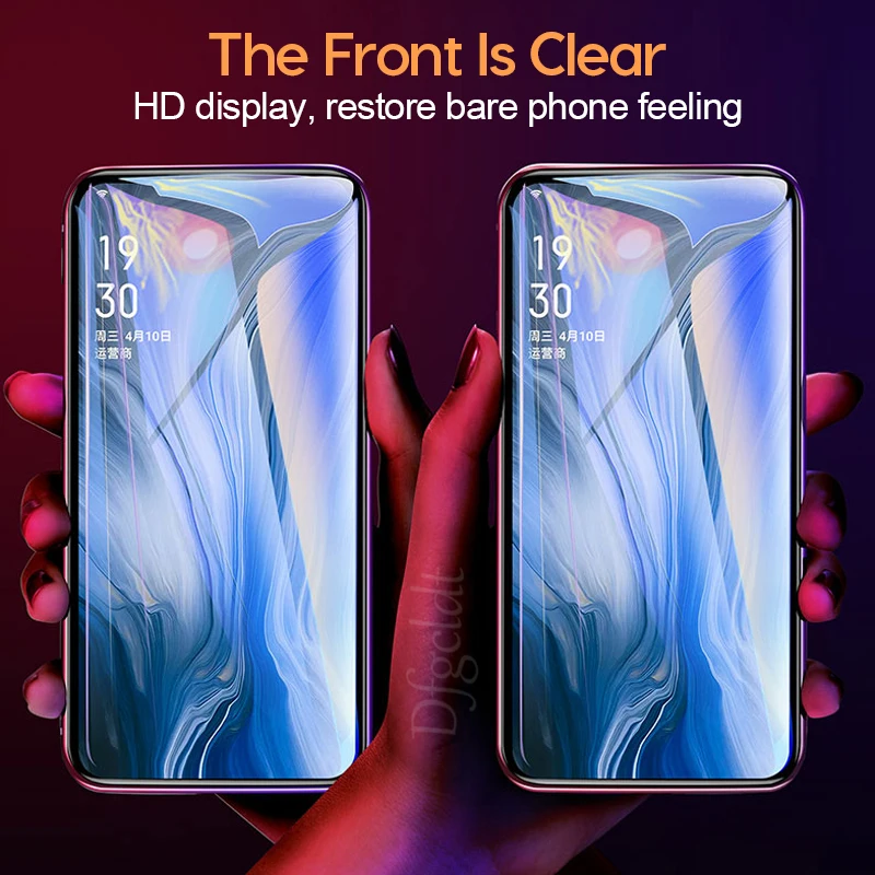 Антишпионское закаленное стекло для OPPO Reno 2 3 4 5 Lite A31 A91 A83 A9 A5 2020 Realme 7 6 X2 X50 Pro