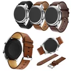 Ремешок кожаный для наручных часов, спортивный сменный Браслет для смарт-часов Samsung Gear S3 Youth, 22 мм