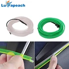 Светодиодная лента для внутреннего освещения автомобиля, Декоративная гирлянда-трубка, гибкая неоновая лампа с USB-приводом, длина 1 м, 2 м, 3 м, 5 м