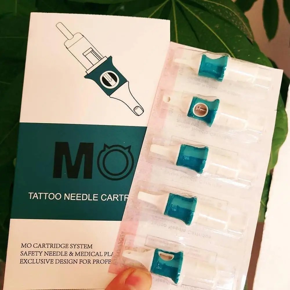 #12RL/0 35 мм и 10RL/0 30 профессиональные иглы для тату картриджей MO 20 шт. круглые