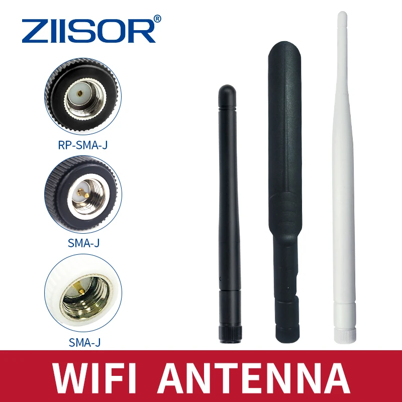 Wi-Fi антенна c разъемами RP SMA Мужской Для маршрутизатор 2 4 г 5 8 Интернет усилитель