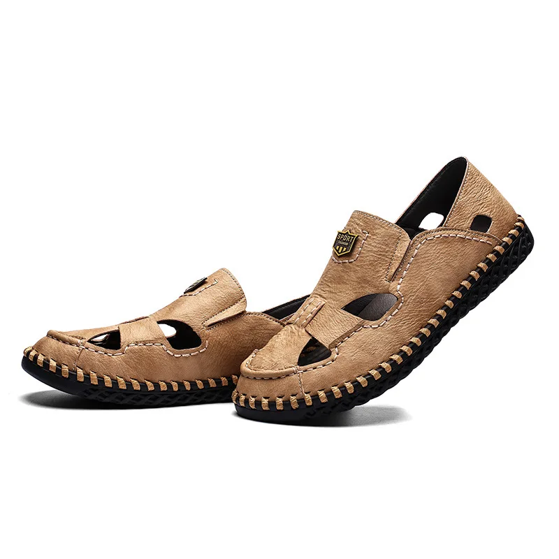 Мужские сандалии из натуральной кожи 2020|Сандалии| |