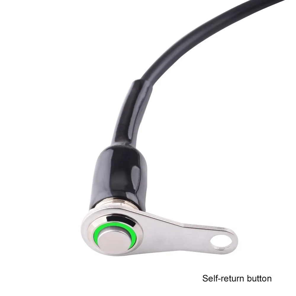 SPELAB DC 12V светодиодный фонарь для мотоцикла переключатель на руль регулируемый водонепроницаемый кнопка переключения водонепроницаемый из нержавеющей стали