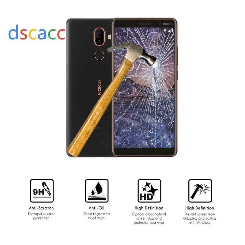 Закаленное защитное стекло DSCACC 2.5D 9H для Nokia Lumia 640 640XL 650 730 830 920 930 950 630 620 550 8S 8 7 6 5 3 2 540