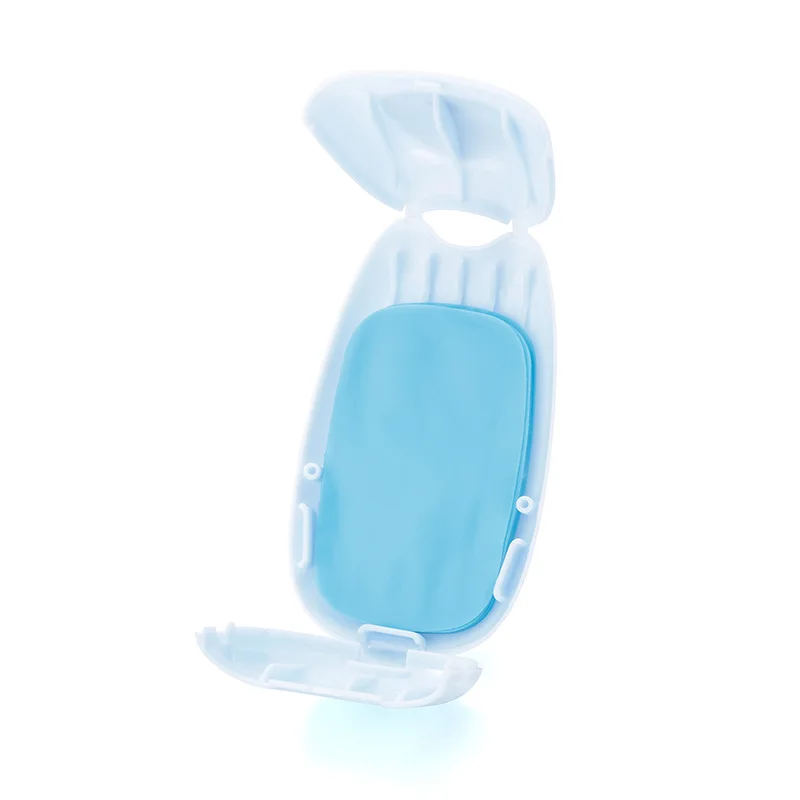 

Box Mini Portable Soap Paper Scented Slice Foaming Boxed Disposable Soap Paper Outdoor Travel Bath Clean Soap Tablets
