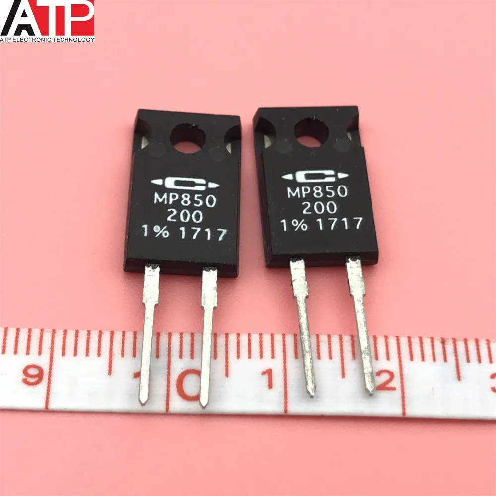 

1PCS MP850-200 new sensorless precision resistor 50W 200R 1% genuine welcome to consult and order.