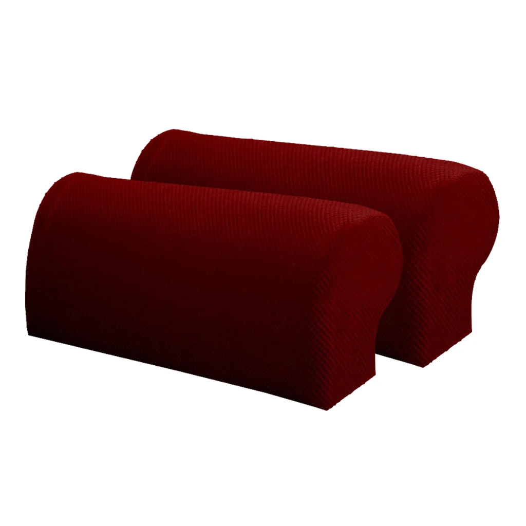 2Pcs Stretch Sofa Armrest Cover Couch Anti-Slip Furniture Protector Arm Protectors | Дом и сад