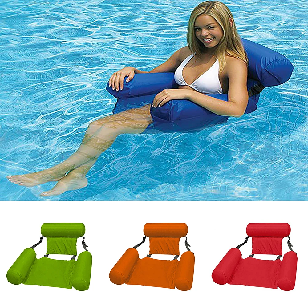 ПВХ летние надувные складные плавающие подвесные Матрасы для бассейна водный
