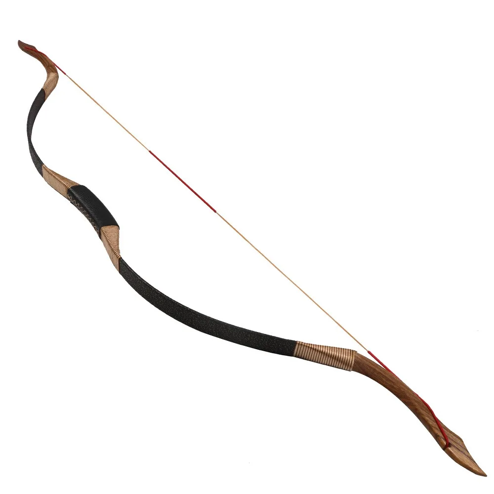 

30-50lbs Pure Handmade Recurve Bow for Hunting Traditional Longbow Wooden Hunting Bow Target Outdoor Shooting