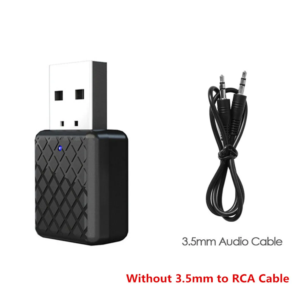 Color 2 NO RCA Cable 5,0 Bluetooth передатчик приемник Мини 3,5 мм AUX стерео беспроводной Bluetooth адаптер для автомобиля музыка Bluetooth передатчик для телевизора - Цвет: Color 2 NO RCA Cable