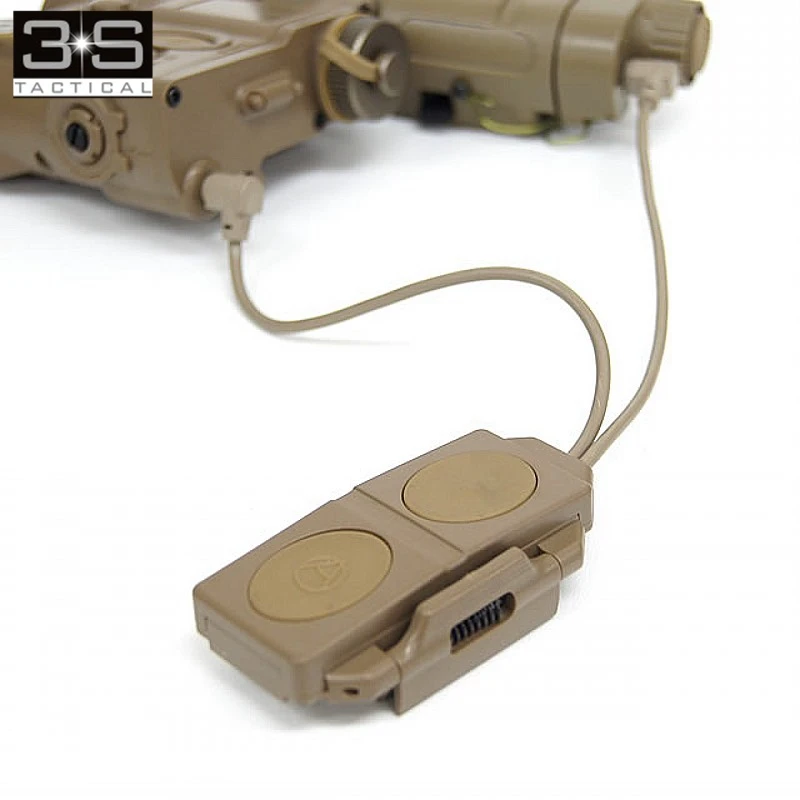 Element Airsoft Двойной пульт дистанционного управления переключатель давления для светильник страйкбол anpeq peq15 страйкбол PEQ-16A PEQ M3X Dbal-d2 Dbal-a2