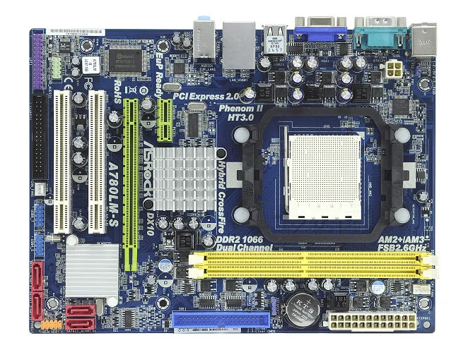 

For ASRock A780LM-S Desktop Motherboard Socket AM2 DDR2 8GB SATA2 USB2.0 Micro ATX Original Used Motherboard