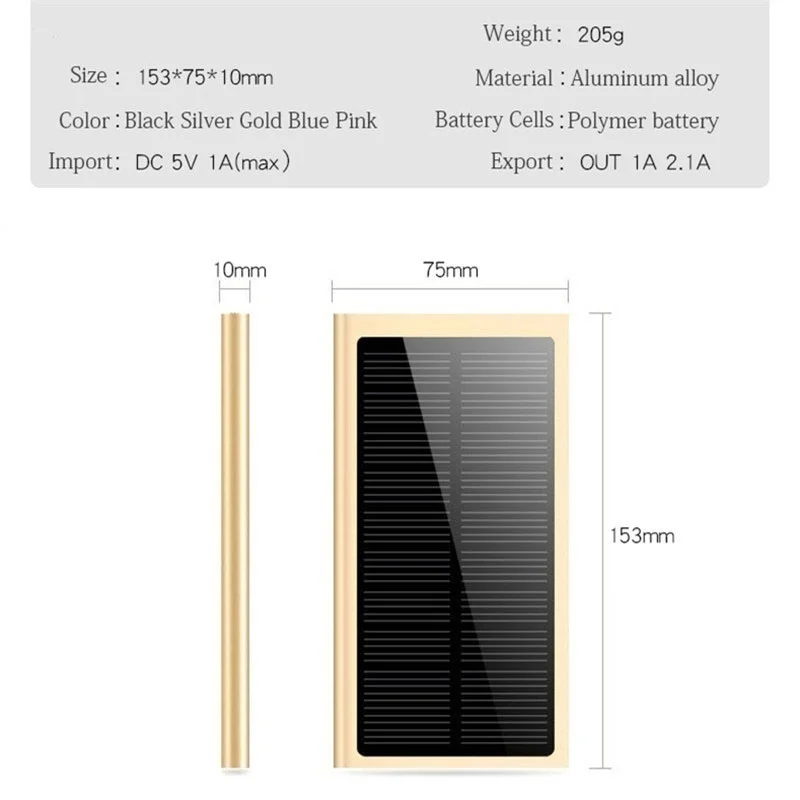 Xiaomi Solar power Bank 30000 мАч 2 USB Батарея банк Аксессуары для мобильных телефонов Карманный Портативный купить 2 получить скидку 10% дропшиппинг