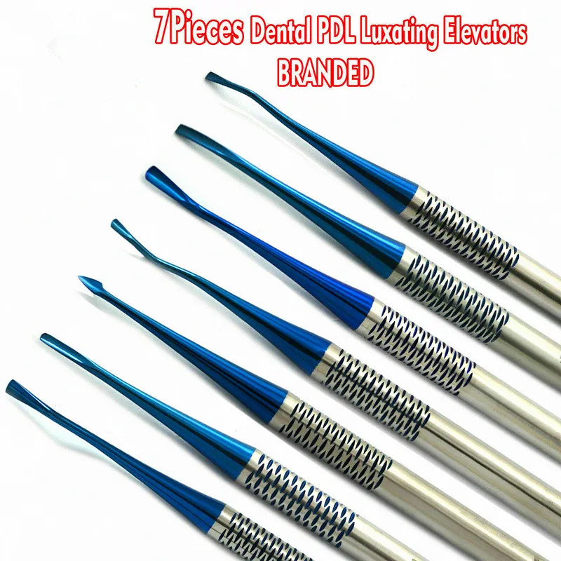 7 шт./компл. зубной извлечения набор инструментов Титан сплав имплантанта