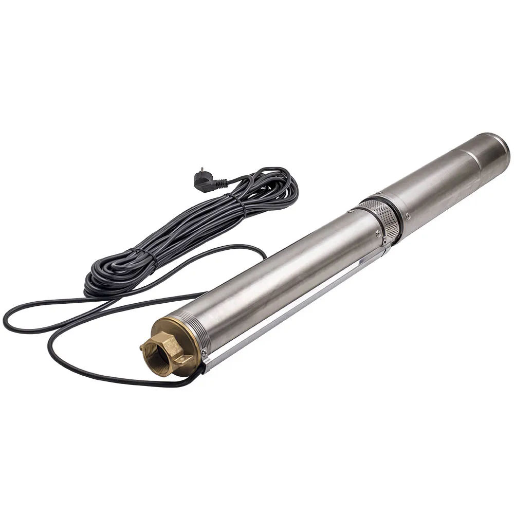 Погружной насос с отверстием для глубины скважины 20 м 4 дюйма 1100 Вт 6600 л/ч| |