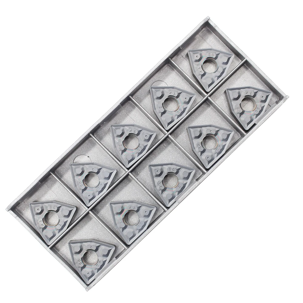 20 шт. WNMG080408 TF IC908 внешние токарные инструменты твердосплавные вставки токарный резак токарный инструмент токарный поворотный вкладыш