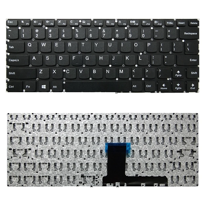 Teclado para Laptop em Inglês para Lenovo Tabletes Sementes de 11014 e 310-14 Americano Novo Teclado de substituição
