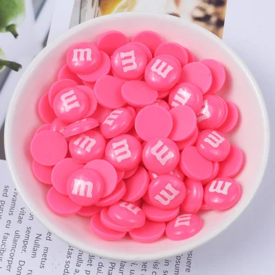 5Pcs Deep pink 5 шт. мини М Бобы дополнение для слизи пушистый свет Пластилин «сделай сам» полимерные принадлежности для глины украшения Lizun дети модель инструмент игрушки - Цвет: 5Pcs Deep pink