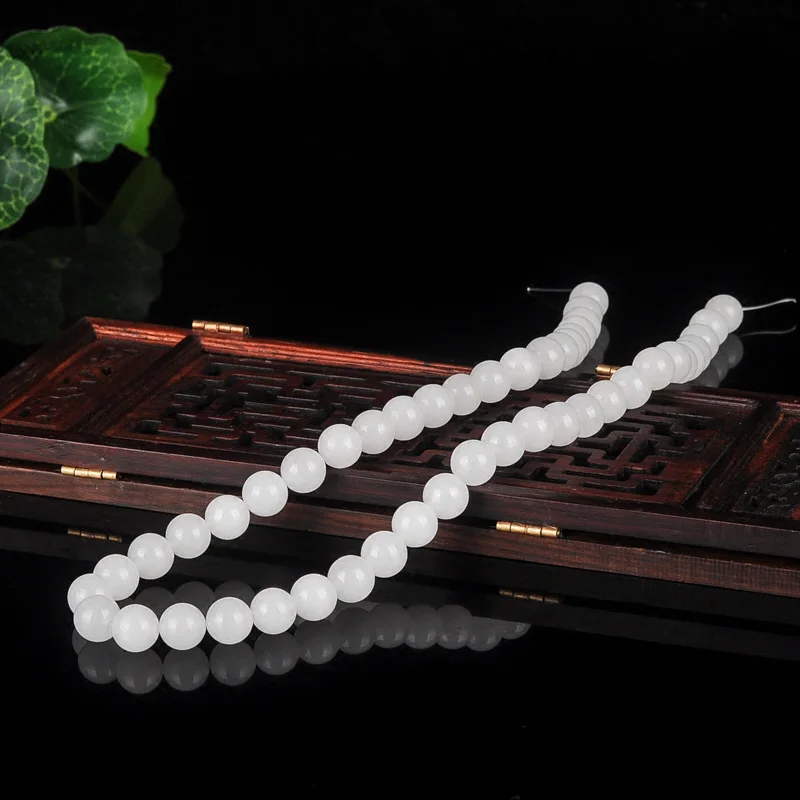 Хит продаж ожерелье из натурального халцедона модный бутик ювелирные изделия