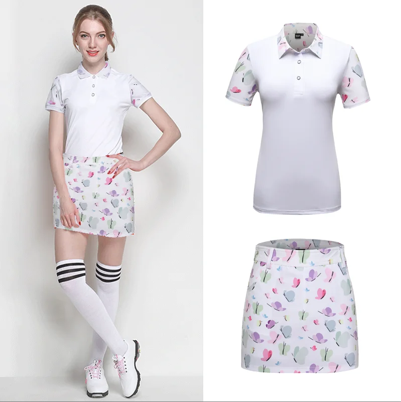 Женский спортивный костюм для игры в гольф модная индивидуальная рубашка с