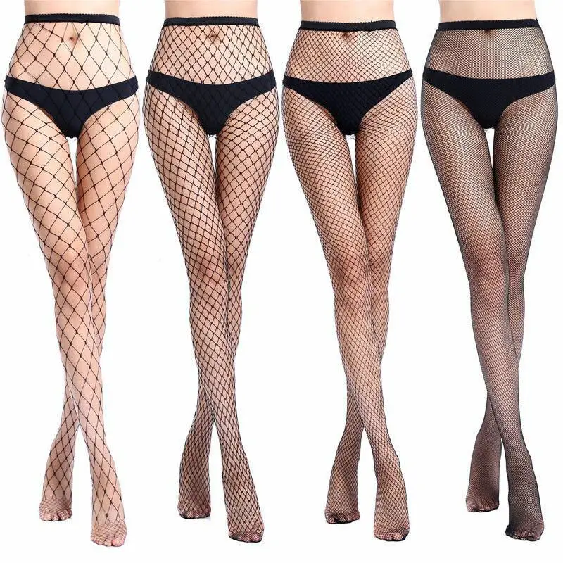 

Womens High Waist Tights Breathable Sexy Fishnet Stockings Cosplay Bunny Stretchy Fabric Pantyhose Fashion Socks New