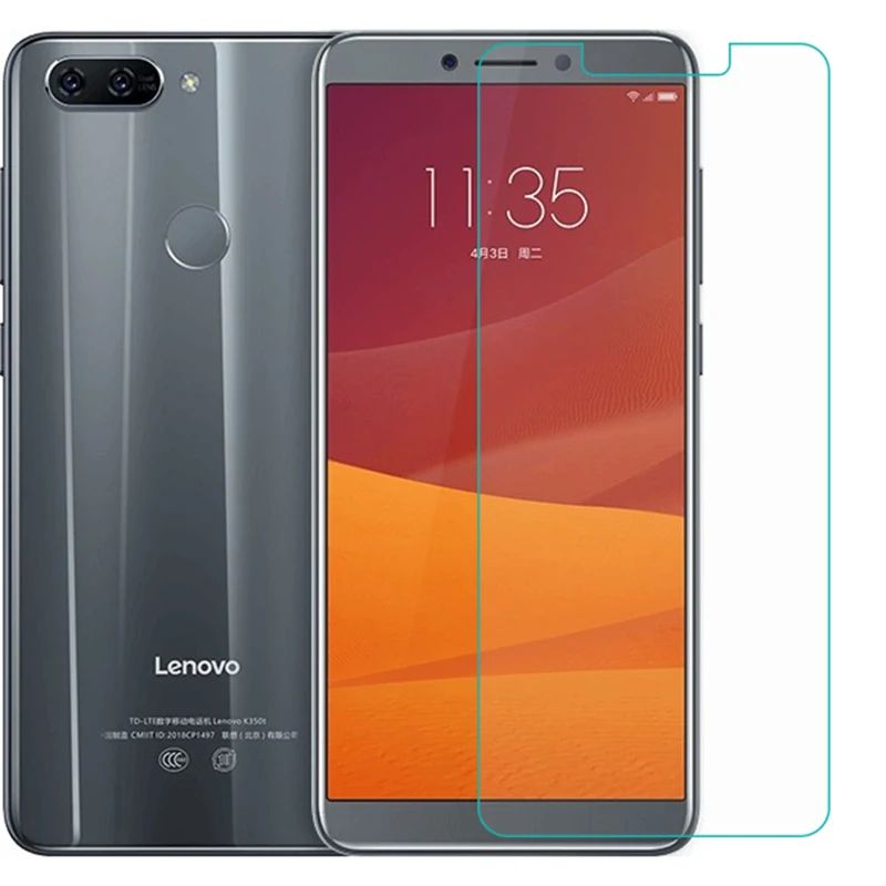 

Закаленное стекло премиум класса 2.5D 9H для Lenovo K5 (K350t), защитная пленка для экрана 5,7 дюйма